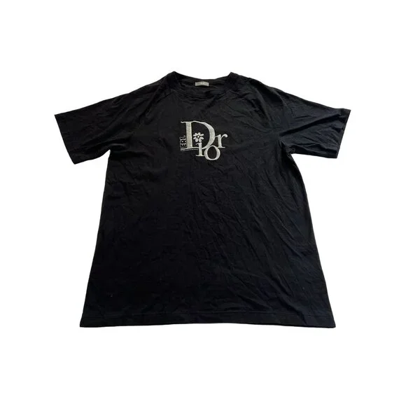 Dior 黒 アンダーシャツ J'Adior 8 T-Shirt White Cotton and Linen Jersey | DIOR
